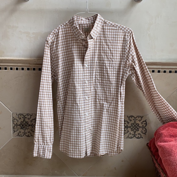 J.Crew lightweight gingham button down - Picture 2 of 8
